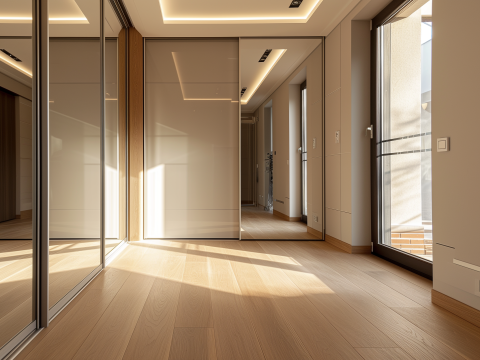 Vestavěné skříně s posuvnými dveřmi: Elegantní řešení na míru pro každý interiér
