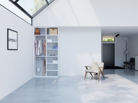 Vestavěná skříň s pantovými dveřmi č. 15