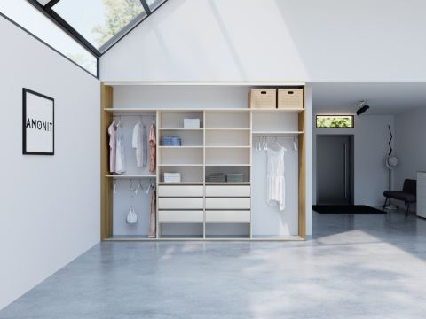 Vestavěná skříň s posuvnými dveřmi č. 9